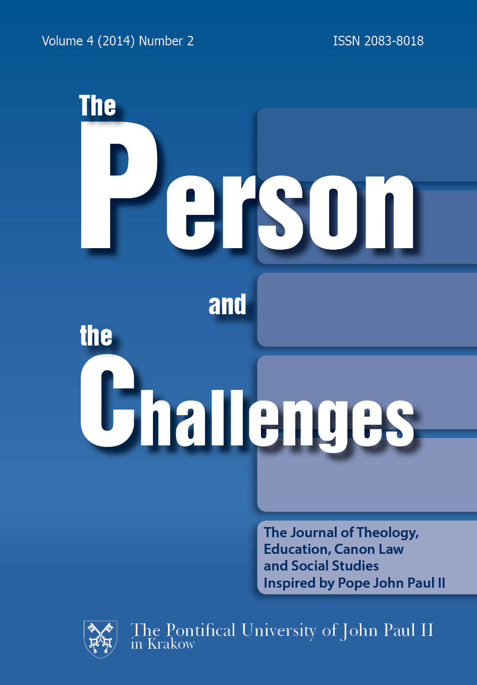 The Person and the Challenges Volume 4 (2014) Number 2